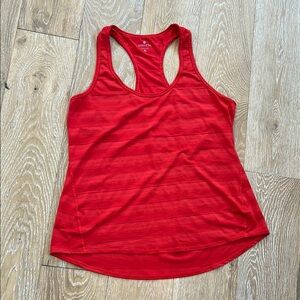 Athleta Red Racerback Tank Top